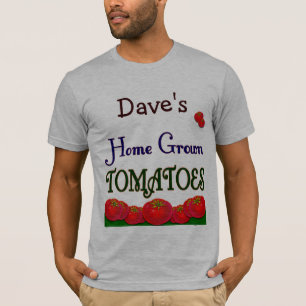 Zuhause Grobkörnige Tomaten/Paradeiser-Sprichwort  T-Shirt