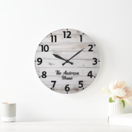 Zuhause Große Wanduhr