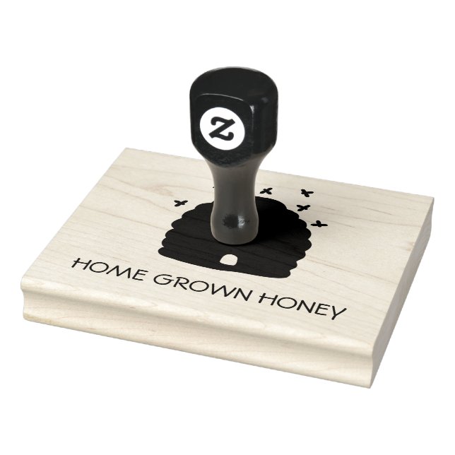 Zuhause Grown Honey | Honey Business Gummistempel (Stempel)
