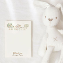 Zuhause Grown Süsse Kinderdusche Danke Karte