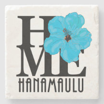 ZUHAUSE Hanamaulu Hawaii Blue Hibscus