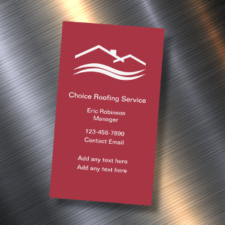 Zuhause Handyman Construction Magnetic Business Ca Magnetische Visitenkarte