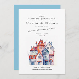 Zuhause - Haus-Erwärmung-Party Einladung