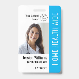 Zuhause Health Aide Certified Nurse Aide Foto ID Ausweis