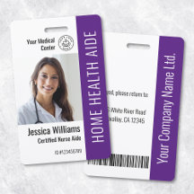 Zuhause Health Aide Certified Nurse Aide Foto ID