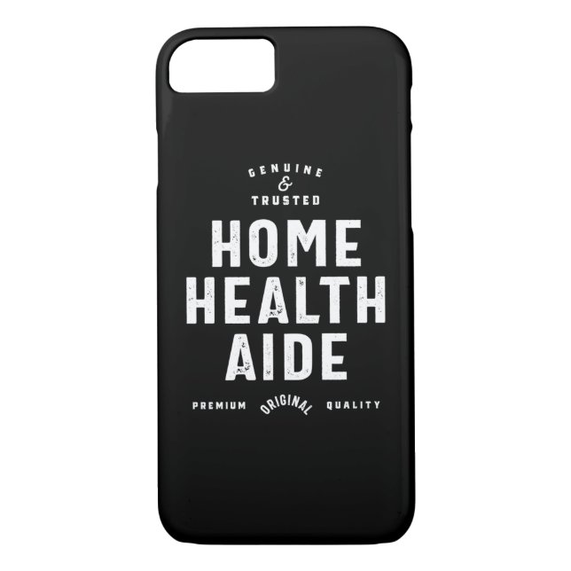 Zuhause Health Aide Job Title Gift Case-Mate iPhone Hülle (Rückseite)