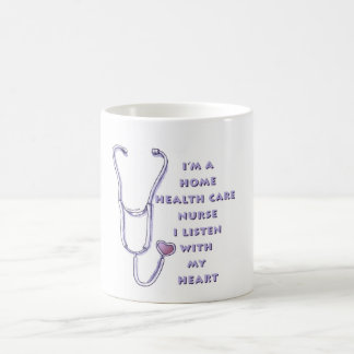 Zuhause Health Care Nurse Heart Tasse