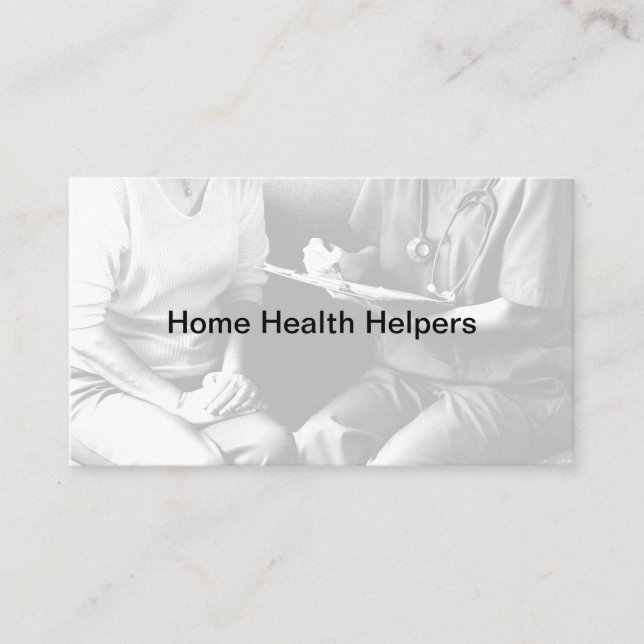 Zuhause Health Medical Business Cards Visitenkarte (Vorderseite)