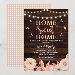 Zuhause Herbstwärmung - Wichtige Blume im Herbst l Einladung