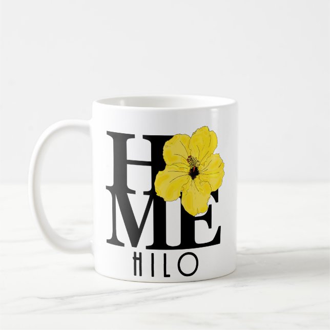 ZUHAUSE Hilo Hawaii 11oz Kaffeetasse (Links)