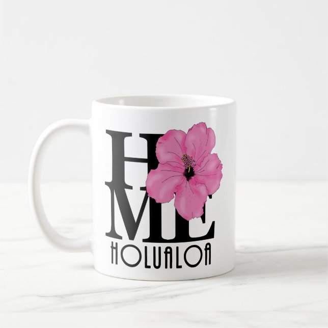 ZUHAUSE Holualoa Pink 11oz Kaffeetasse (Links)