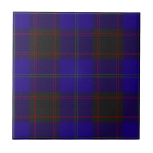 Zuhause Hume Clan Jagd Tartan Kariertes Muster Fliese