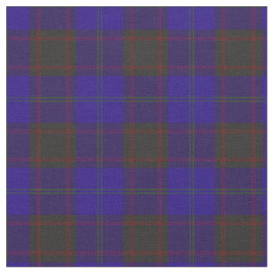 Zuhause (Hume) Clan Scottish Tartan Kariert Stoff