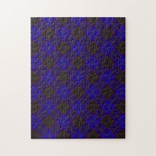 Zuhause Hume Tartan Kariertes Muster Puzzle (Vertikal)