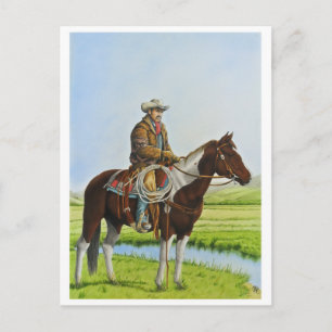 Zuhause im Bereich Postkarte