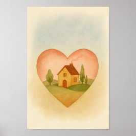 Zuhause im Herzen Poster