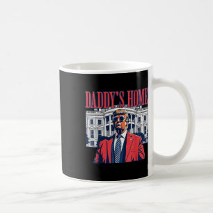 Zuhause I'm Voting Convicted Felon 2024 Trump Dadd Kaffeetasse