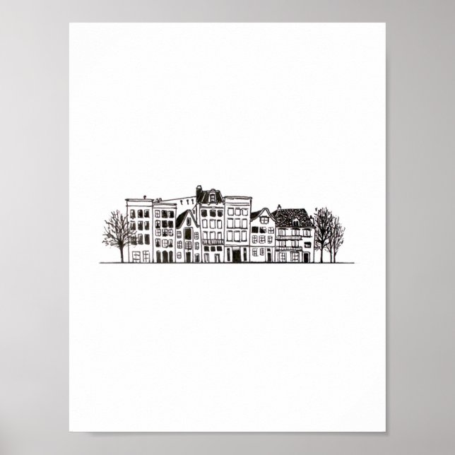 Zuhause in der Stadt gefunden Poster (Vorne)