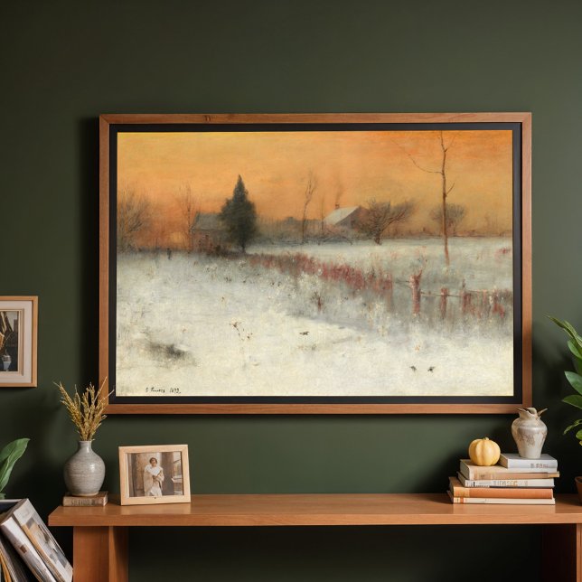 Zuhause in Montclair, George Innes Art Poster (Von Creator hochgeladen)