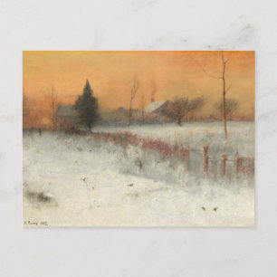 Zuhause in Montclair, George Innes Art Postkarte