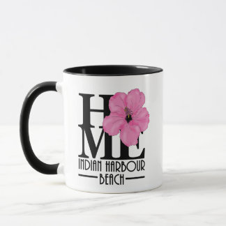 ZUHAUSE Indian Harbor Beach Pink 11oz Tasse