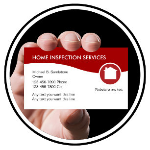 Zuhause Inspection Services Visitenkarte