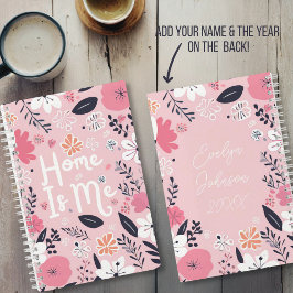 "Zuhause is Me", Personalisierte Zeitschrift Notizbuch