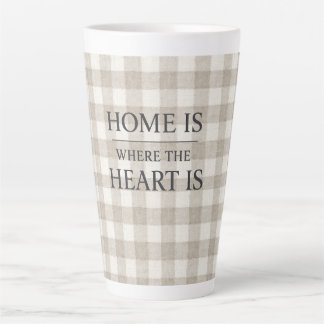 ZUHAUSE IST DA, WO DAS HERZ IST - MILCHTASSE
