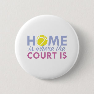Zuhause ist der Gerichtsstand Button