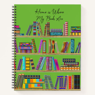 Zuhause ist der Ort, an dem das Herz liegt Notizbuch