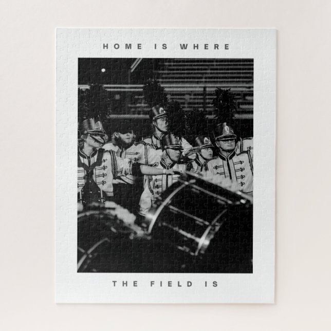 Zuhause ist dort, wo das Feld angezeigt wird Puzzle (Vertikal)