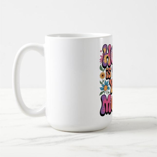 Zuhause ist dort, wo deine Mutter ist Kaffeetasse (Links)