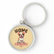 Zuhause ist dort, wo der Frenchie ist Süße Französ