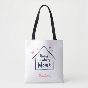 Zuhause ist dort, wo Mama ist Liebe der Minimali