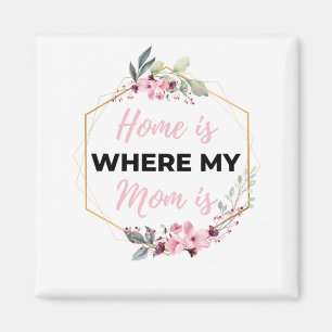 Zuhause ist dort, wo meine Mama schwarz ist Magnet