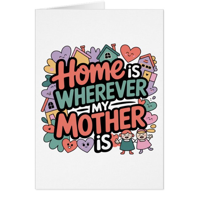 Zuhause ist dort, wo meine Mutter ist (Vorne)