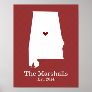 Zuhause ist Ihr Herz - Alabama Poster