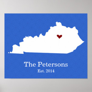 Zuhause ist Ihr Herz - Kentucky Poster