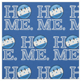 Zuhause ist lächelnder FlaggeHousewarming Stoff