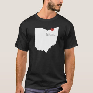 Zuhause ist, wo das Herz ist - Ohio T-Shirt