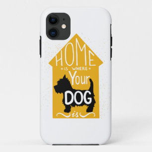 Zuhause ist, wo der Hund ist Case-Mate iPhone Hülle