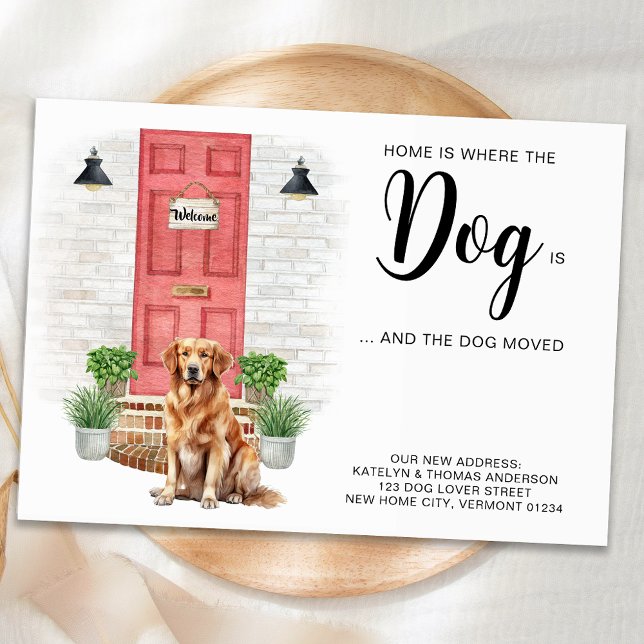 Zuhause ist, wo der Hund ist, wo wir uns bewegt ha Ankündigung (Von Creator hochgeladen)