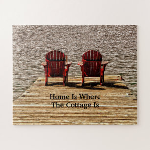 Zuhause ist, wo die Hütte ist Puzzle