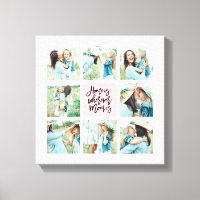 Zuhause ist, wo immer die Mama Collage ist