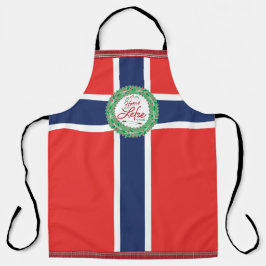 Zuhause ist, wo Lefse hergestellt wird! Norwegisch Schürze