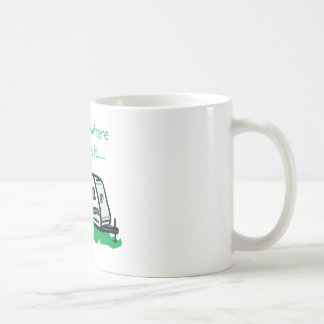 Zuhause ist, wo Sie es parken Kaffeetasse