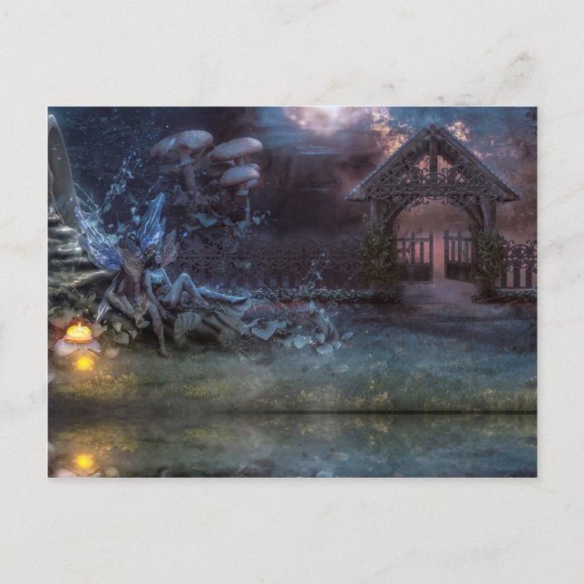 Zuhause ist, wo Sie sind Postkarte (Vorderseite)