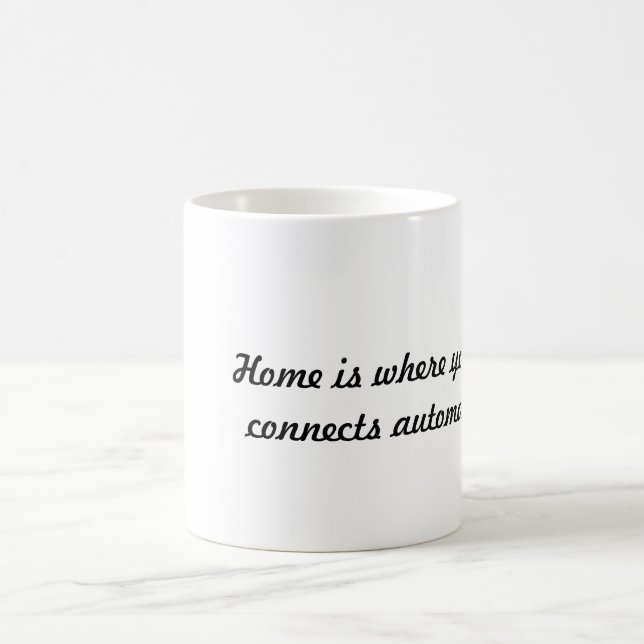 Zuhause ist wo… tasse (Mittel)