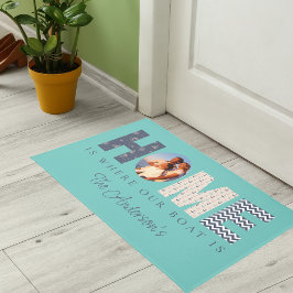 Zuhause ist, wo unser Boot Türmatte ist