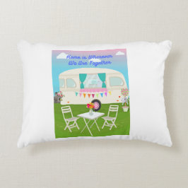 Zuhause ist, wo wir zusammen sind dekokissen